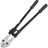 TECPO Bolzenschneider 600 mm 24' groß CR-V aus gehärteten Backen Bolt Cutter...