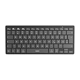 Inateck Bluetooth-Tastatur,Kabellose Funktastatur mit 3 Bluetooth,Ultraslim...