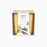 ipuro - dekorative ipuro soft vanilla Duftkerze - minimalistische & puristische...
