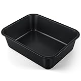 Homikit Auflaufform, 8cm Tief Edelstahl Ofenform mit Gesund...