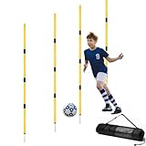 Hanlintk Training-Agility-Stöcke,5.6 fuß verstellbaren...