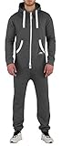 Finchman 23A23 FMJ18 Herren Jumpsuit Overall Onesie Dark Grey Gr. M