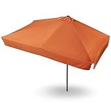 habeig Halbrunder/Rechteckiger Wandschirm für Balkon oder Terrasse, 228x255 cm,...