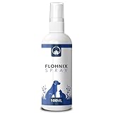 Flohnix Spray – Floh und Zeckenschutz für Hunde - Fellpflege Spray zur...