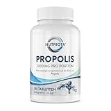 Propolis 1000mg | 180 hochdosierte Propolis Tabletten | Natürliche...