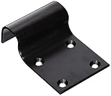 Alberts 137434 Auflaufstütze | zum Aufschrauben | schwarz | 50 x 90 mm