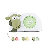 Zazu Sam The Lamb Uhr – Schlafcoach Uhr und Nachtlicht für Kinder | Bringt...