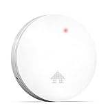 Putogesafe Ultraflacher Rauchmelder mit 10 Jahre Batterie, 23 mm Feuermelder,...