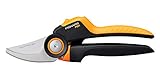 Fiskars Bypass-Gartenschere M, X-series PowerGear, P921, Mit Rollgriff, Für...