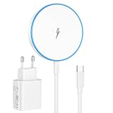 Mag-Safe Ladegerät iPhone mit 20W Schnelles Adapter, Wireless Charger induktive...