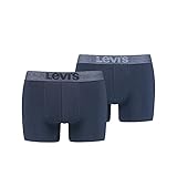 Levi's Herren Levi's Melange Waistband Organic Cotton Men's Boxer Briefs 2 pack...