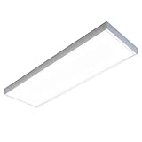 LUXULA LED Deckenleuchte lang 120cm - 36W, 6000K Kaltweiß, 3600lm – LED Panel...