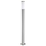 Monzana® Außenleuchte Edelstahl 100cm Groß IP44 Wetterfest Rostfrei E27...
