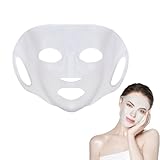 EQLEF 3D Silikon Maske, Groß silikon Gesichtsmaske Wiederverwendbar...