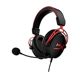 HyperX Cloud Alpha Gaming Headset, Over-Ear, 50 mm Dual-Chamber-Treiber, Memory...