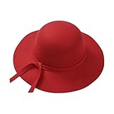 Geagodelia Kinder Vintage Hut Kinder Retro Fedora Hüte Mädchen Fashion Cap...
