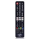 MYHGRC Ersatz Universalfernbedienung für Samsung, TCL, Sharp, LG, Sony,...