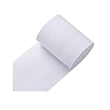 PWHUYJLEY Gummiband Weiß 40mm 50mm 60mm 70mm 80mm 100mm Breit Gummilitze...