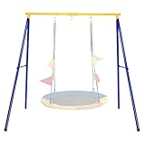 DREAMADE Schaukelgestell Outdoor, bis 200kg belastbar, Schaukelgerüst aus...