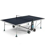 CORNILLEAU 200x - Outdoor Tischtennisplatte - Klappbar - Wetterfest - 5 mm...