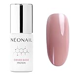 NÉONAIL UV Nagellack - Base Coat Gel UV - Modeling Cover Base Protein Pure Nude...