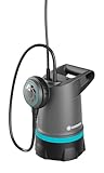 GARDENA Klarwasser-Tauchpumpe 20000 BASIC, 20.000 l/h, mit Schwimmschalter...