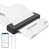 XINGGANG Mobiler Drucker - Bluetooth Tragbarer Drucker Portable Printer...