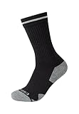 Camano Socken Unisex Merinowolle reflektierende Streifen Performance Mesh...