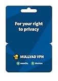 Mullvad VPN | VPN 6 Monate für 5 Geräte | Mehr Datenschutz mit einer...