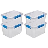 Kreher® Wasserdichte Aufbewahrungsbox mit Deckel und Silikondichtung (IP67)....