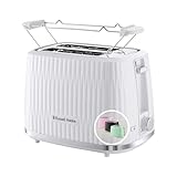 Russell Hobbs Toaster [für 2 Scheiben] Eden (6 Bräunungsstufen, Hebefunktion,...