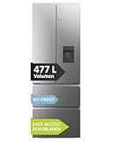 Haier French Door Kühl-Gefrierkombination 70 cm Breite I 477 L French Door...