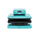 LOKLIK Auto Heat Press Transferpresse Kompakte Wärmepresse zum Aufbügeln von...