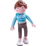 HABA 306170 - Little Friends Emil, Biegepuppen & Tiere ab 3 Jahren, Bunt