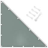 IOAOI Sonnensegel, wasserdicht, 1,5 x 2 x 2,5 m, rechtes Dreieck, 95 % UV-Block...