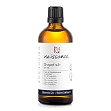 Naissance Grapefruit Ätherisches Öl (Nr. 115) - 100ml - 100% Naturreines...