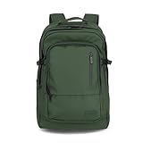 Travelite Rucksack aus wasserabweisendem Material, gepolstertes Laptop Fach 15,6...