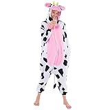 Spooktacular Creations Unisex Erwachsene Plüsch Pyjama Schlafanzug, Damen...