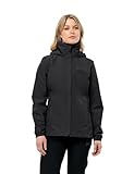 Jack Wolfskin Damen Stormy Point Jacket, Schwarz, XXL EU