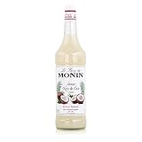 Monin Sirup Kokos (1 x 1,0l) - Tropisch und Exotisch - für Cocktails - Desserts...