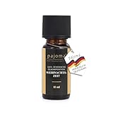 pajoma Duftöl 10 ml, Weihnachtszeit - Golden Line | 100% Naturrein Ätherisches...