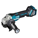 Makita DGA517Z Akku-Winkelschleifer 18 V mit Paddleschalter (ohne Akku, ohne...