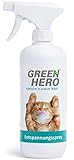 Green Hero Entspannungsspray 500 ml für Katzen enthält beruhigende Duftstoffe...