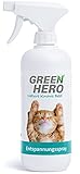 Green Hero Entspannungsspray 500 ml für Katzen enthält beruhigende Duftstoffe...
