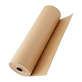 arkamii mini rolle Braune Kraftpapierrolle Kraftpapier Für Verpackung 20 m x 39...