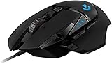 Logitech G502 HERO High-Performance Gaming-Maus mit HERO 25K DPI optischem...