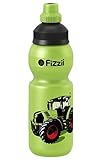 Fizzii Kinder- und Freizeittrinkflasche 330 ml (auslaufsicher bei Kohlensäure,...