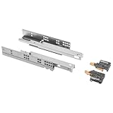 GTV - Unterflurführungen 1 Paar Schubladenauszüge mit Soft Close System -...