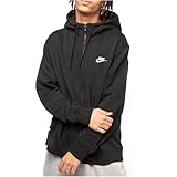 Nike Herren Sportswear Club Hooded Sweatshirt, Black/Black/White, M EU