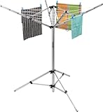 BERGER Super Pop Up Wäschespinne & Sat-Stativ | wetterfest & leicht |...